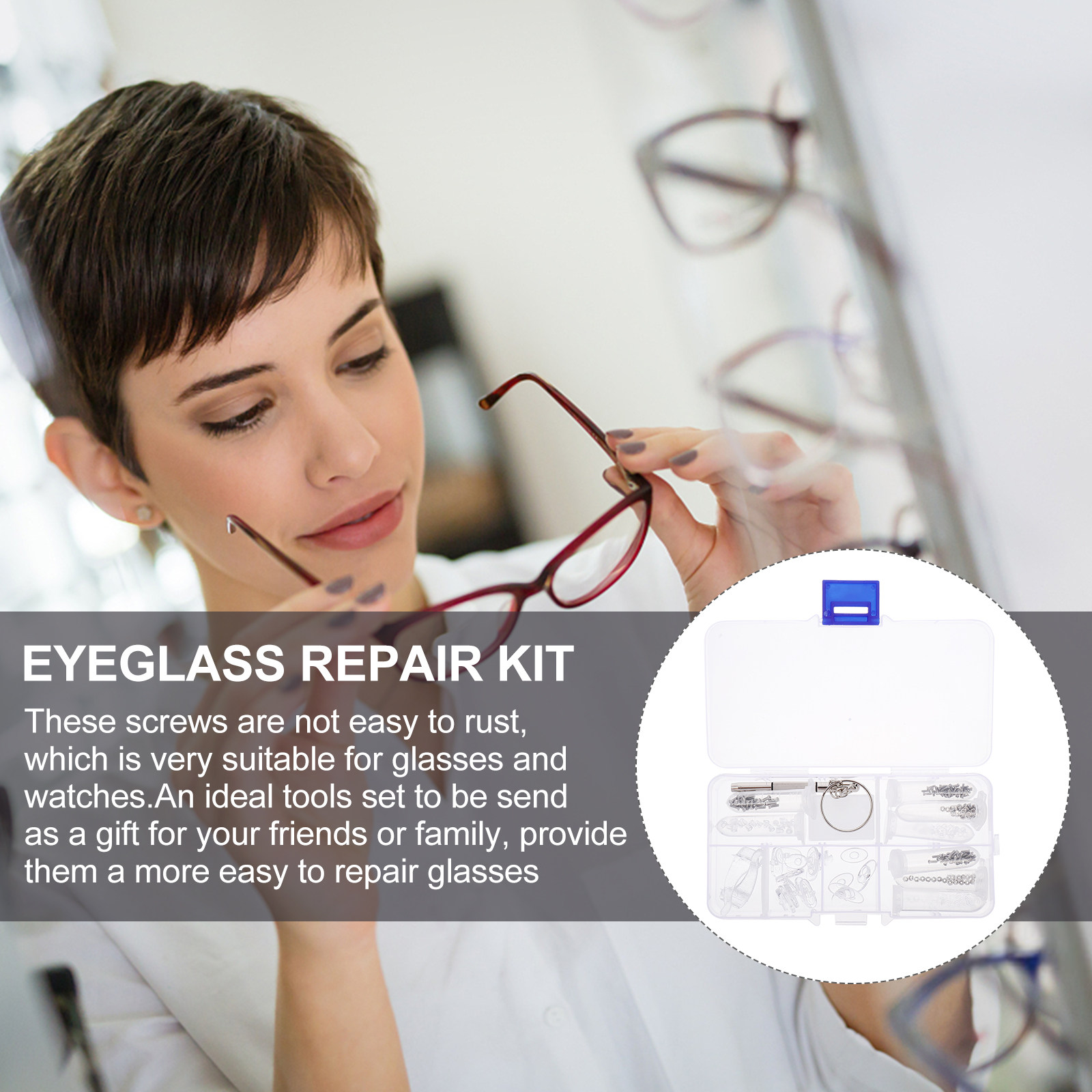 Electronics Repair Glasses - Zestaw narzędzi do naprawy okularów, wysokiej