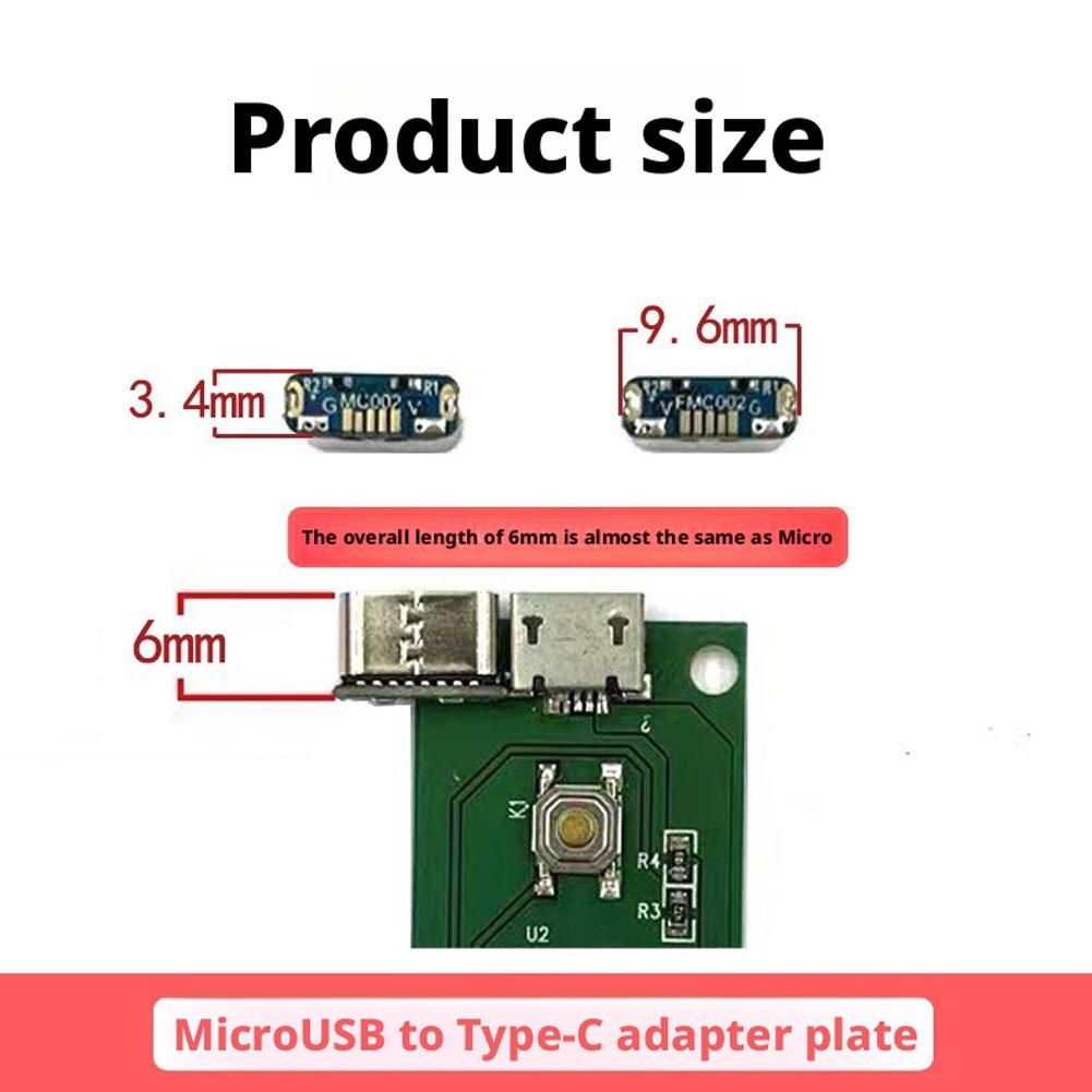 Pcb Holder Clamp - Płytka adaptera M85k MicroUSB na Type-C