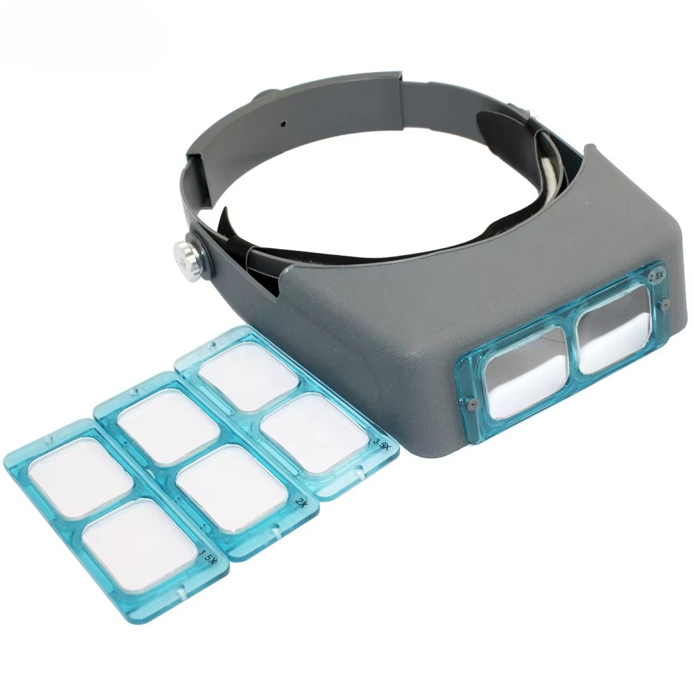 Electronics Repair Glasses - Profesjonalna lupa nagłowna 1,5X 2X 2,5X