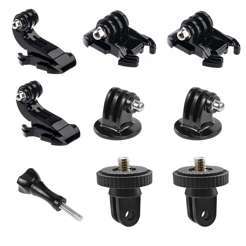 Gopro Action Camera Hero 12 Black - Zestaw akcesoriów do kamery sportowej: szybkozłączka,