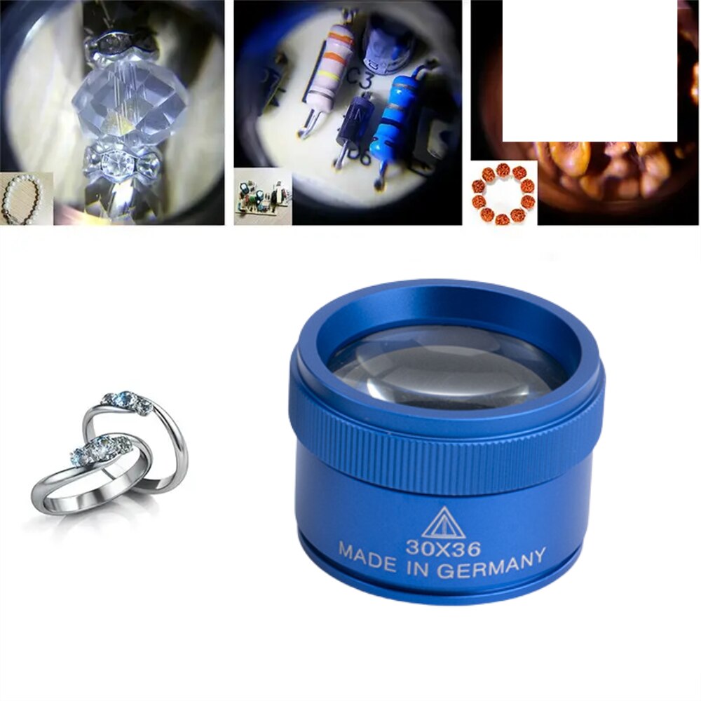 Electronics Repair Glasses - 30x36 optyczne szkło powiększające przenośny kieszonkowy