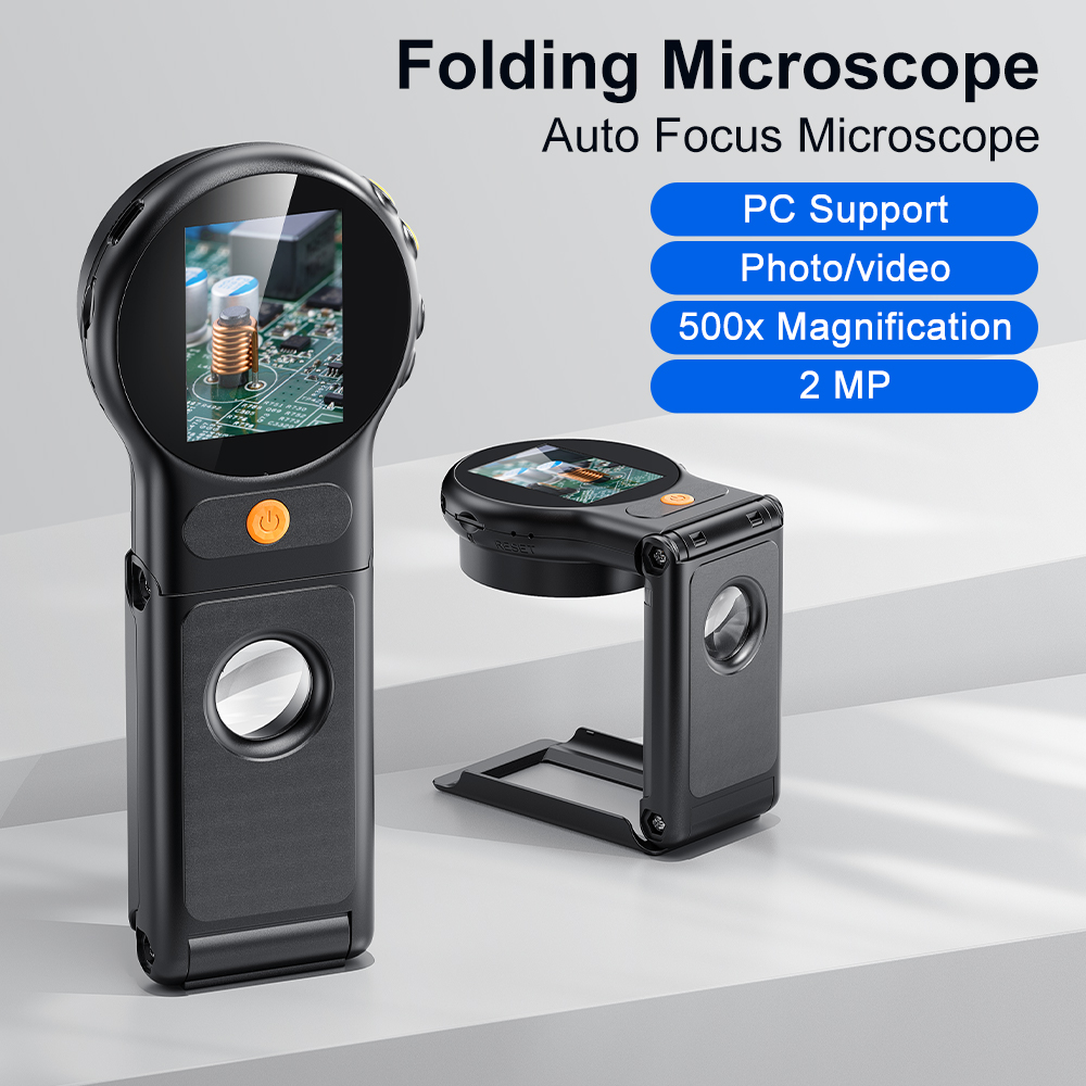 Electronics Repair Glasses - Mikroskop cyfrowy Autofocus 500X z 8