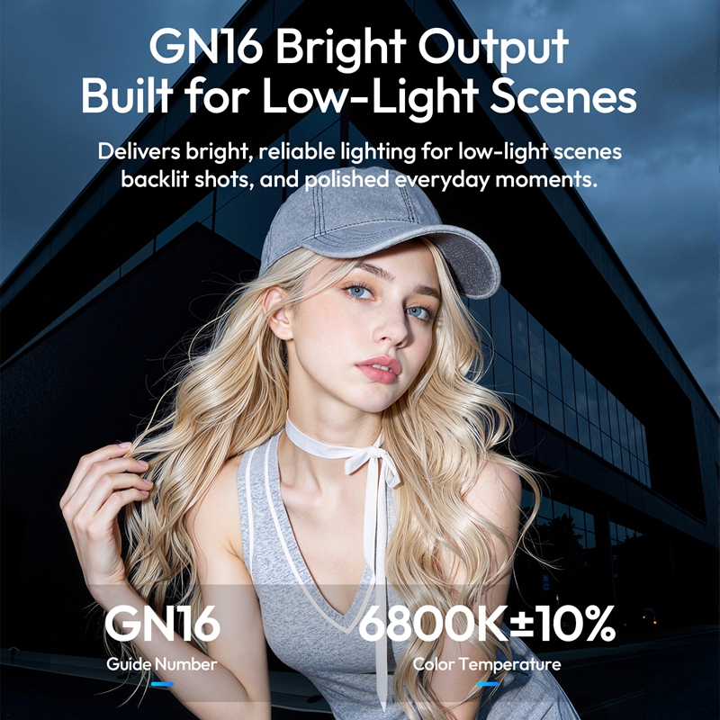 Lampa błyskowa LED Ulanzi F16R – Canon Camera Eos R50 recenzja i cena