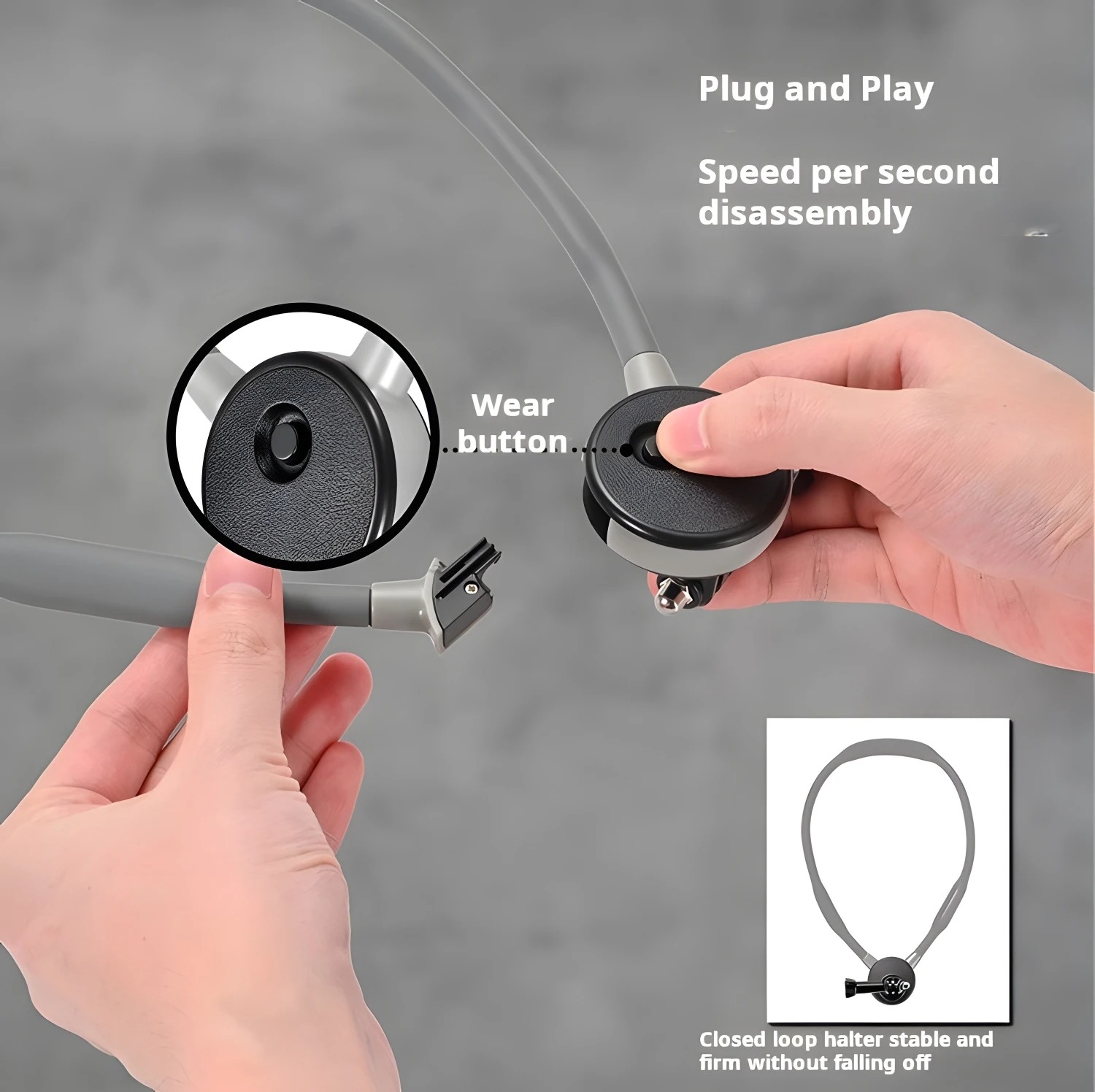 Silikonowy uchwyt na szyję, mi – Insta360 Camera Go 3 recenzja i cena