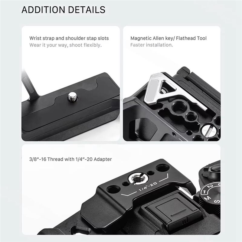 Solidne etui ochronne z mocowa – Sony Camera A7 Iv recenzja i cena