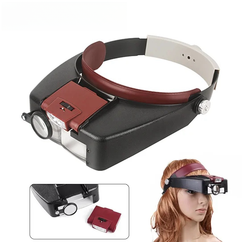 Okulary powiększające z opaską – Electronics Repair Glasses recenzja i cena
