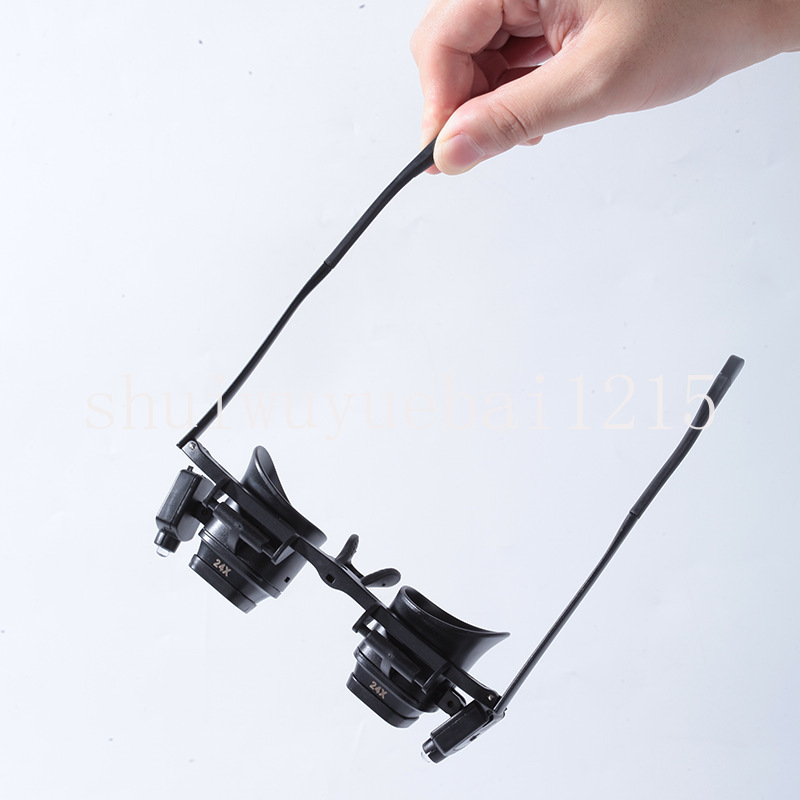Lupa powiększająca 24x z mocow – Electronics Repair Glasses recenzja i cena