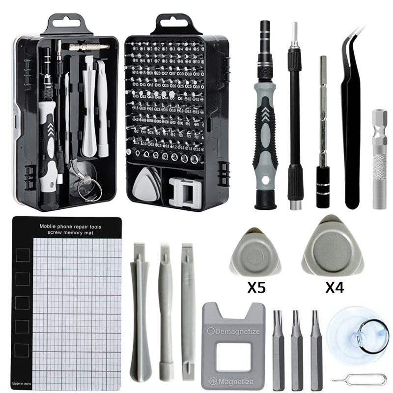 Zestaw narzędzi 115 w 1 do dem – Electronics Repair Company recenzja i cena
