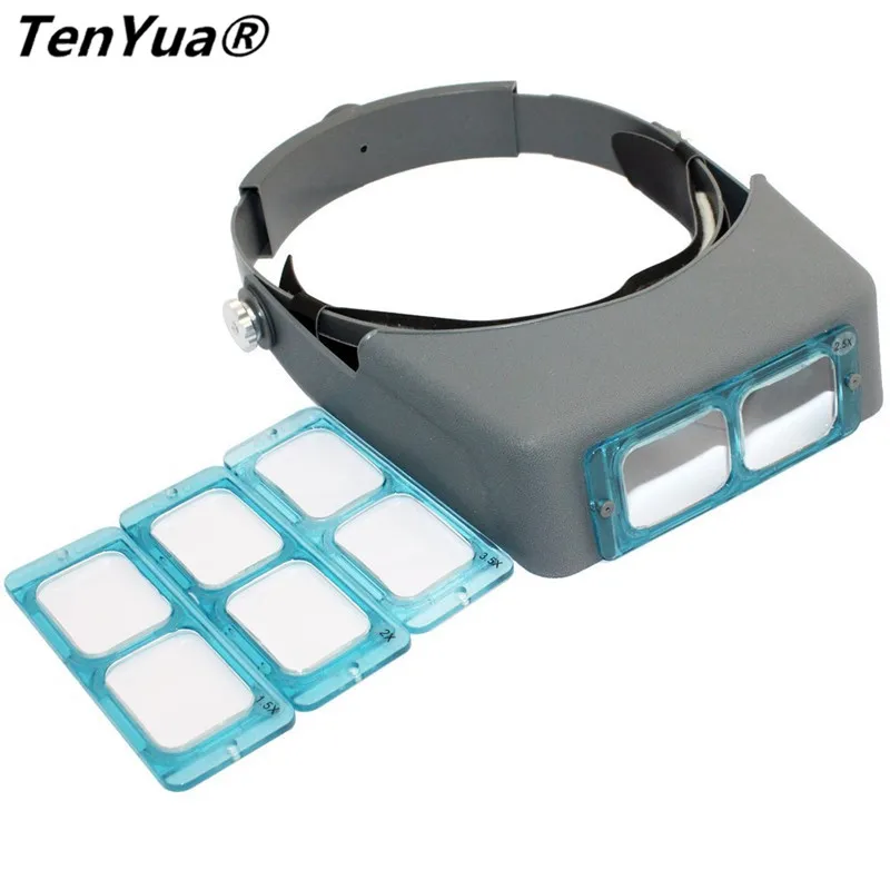 TenYua 1,5x 2x 2,5x 3,5x Lupa  – Electronics Repair Glasses recenzja i cena