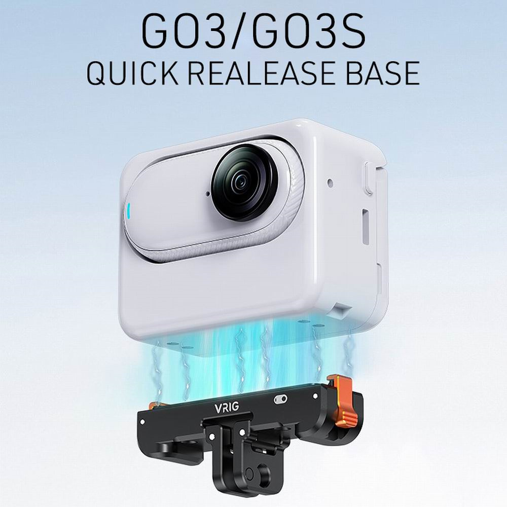 Aluminiowa magnetyczna baza ła – Insta360 Camera Go 3 recenzja i cena