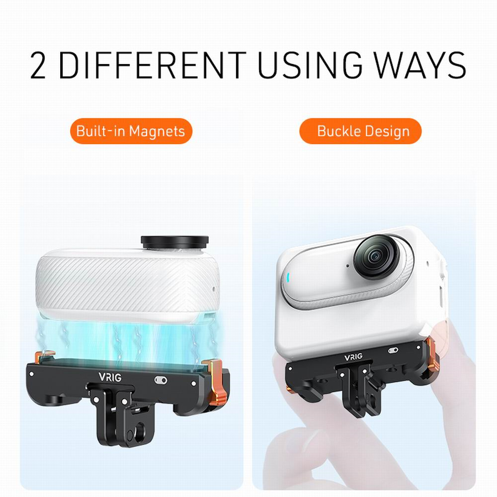 Aluminiowa magnetyczna baza ła – Insta360 Camera Go 3 recenzja i cena