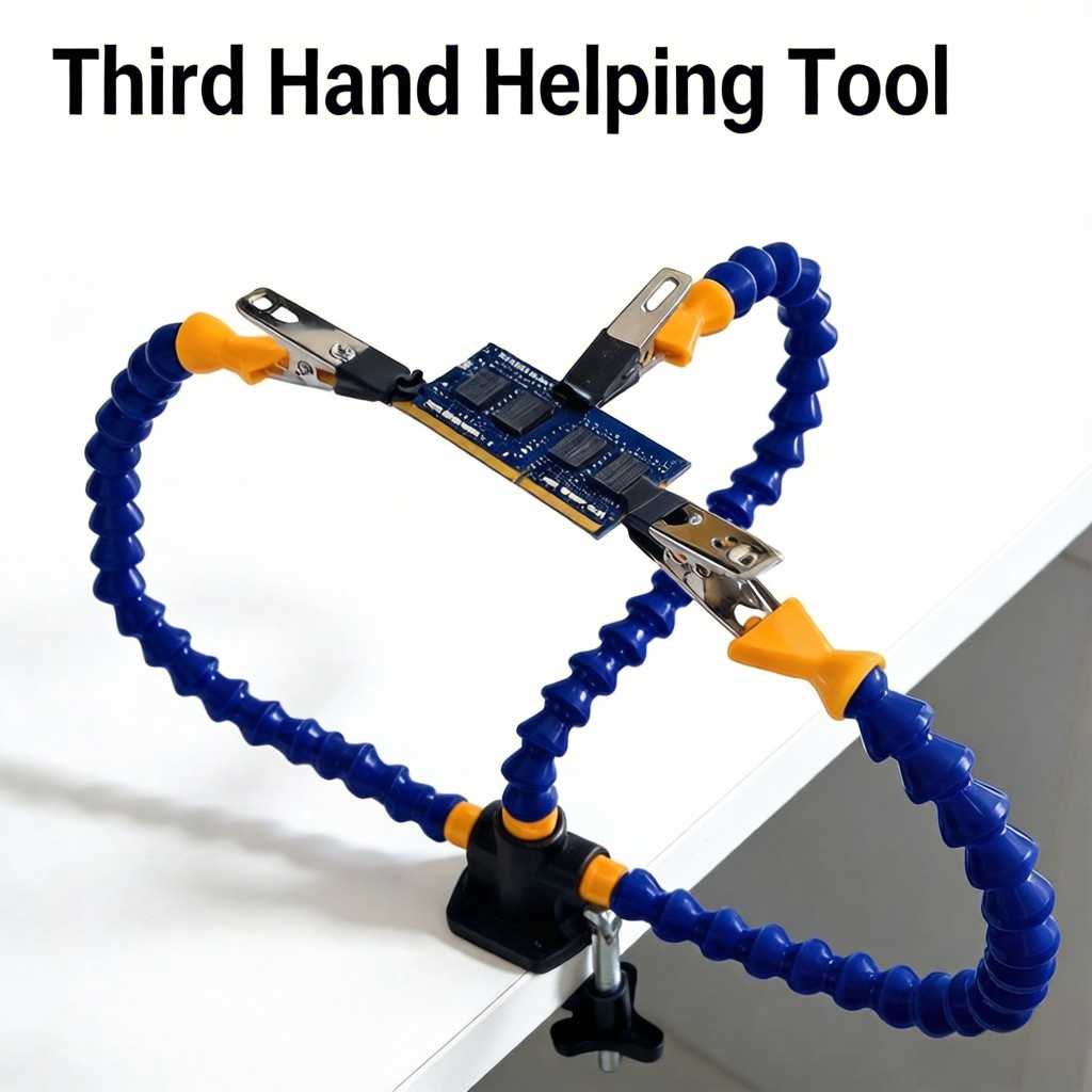Stacja lutownicza z trzecią rę – Pcb Holder Clamp recenzja i cena