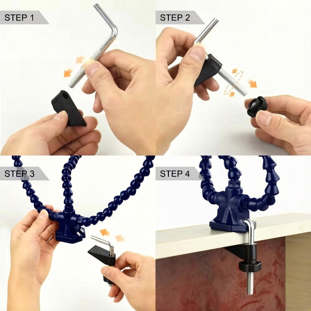 Stacja lutownicza z trzecią rę – Pcb Holder Clamp recenzja i cena